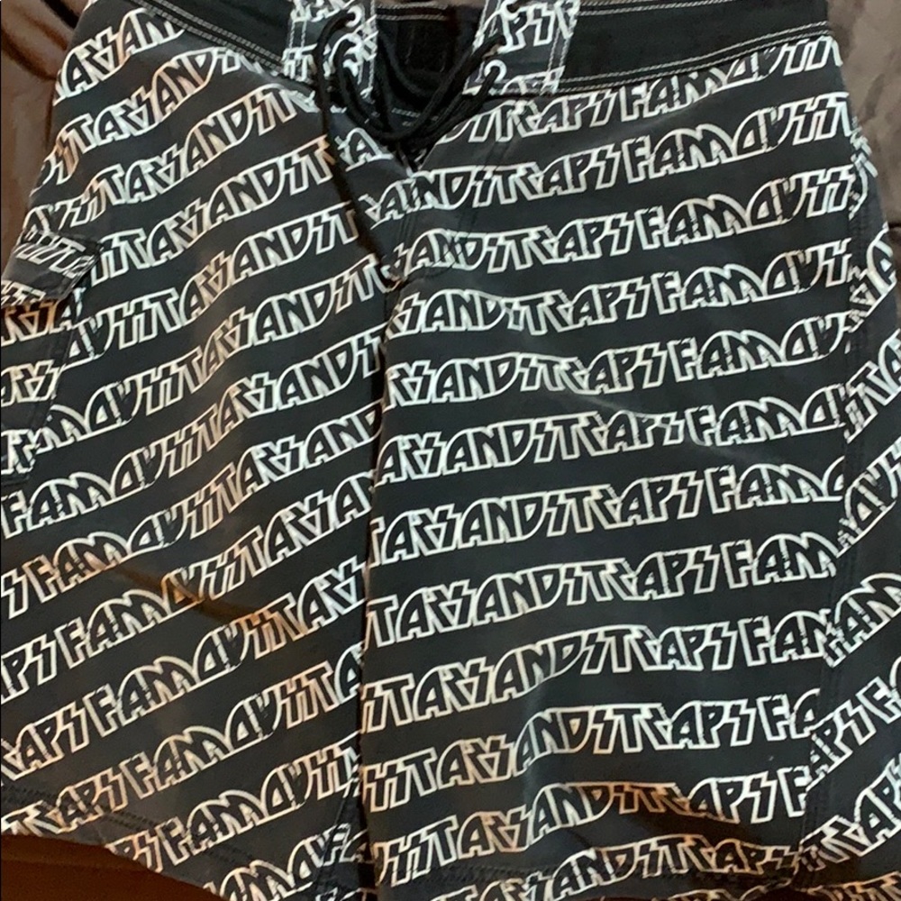 Famous stars & straps swim trunks